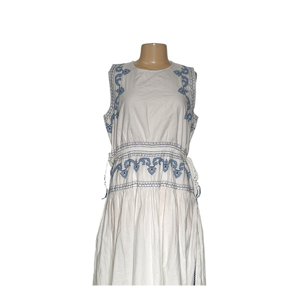 Zara Dresses & Skirts - Zara Women's XL White Cotton Sheath Dress